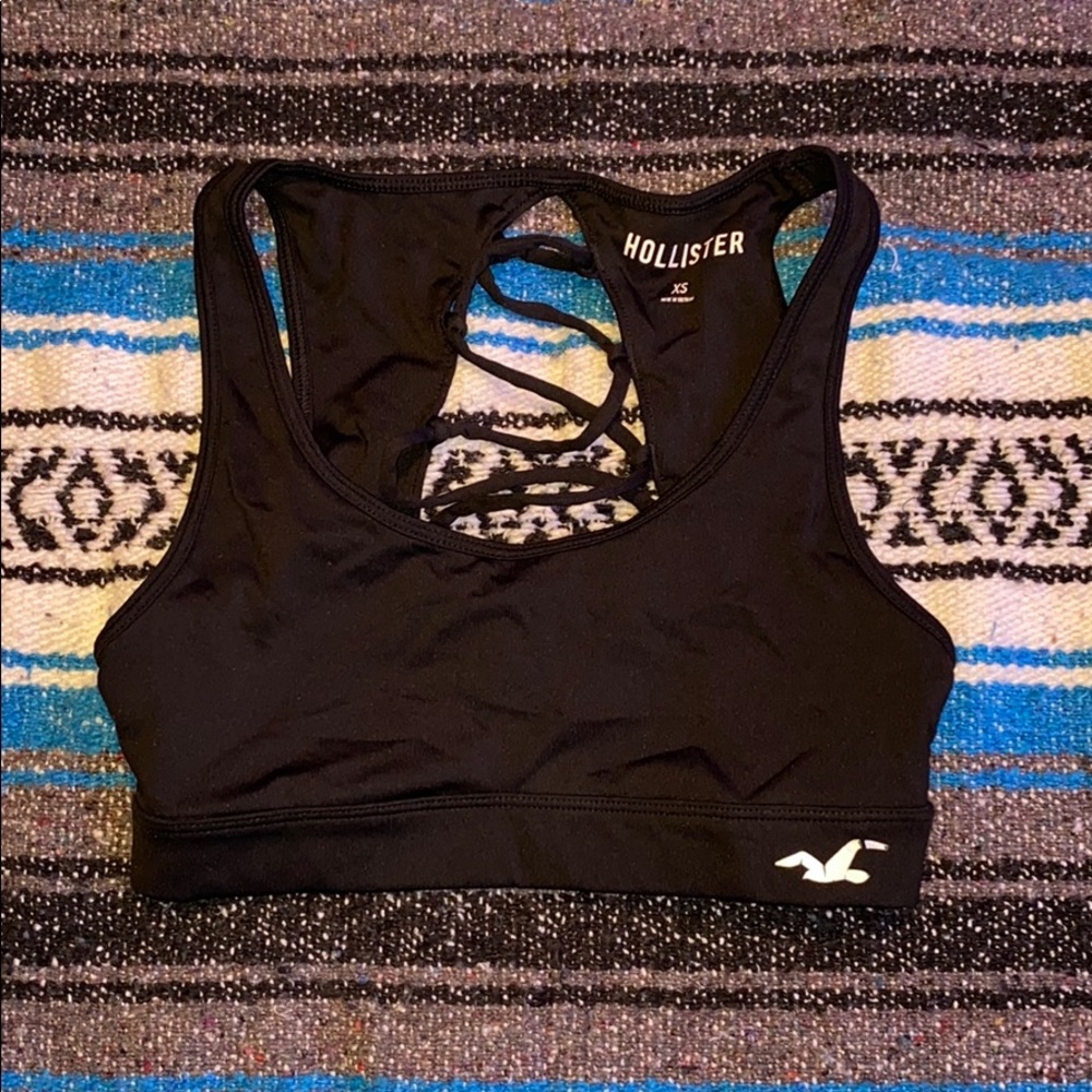 Hollister strappy sports bra